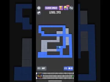Video guide by Agatsuma Plays: AMAZE! Level 293 #amaze