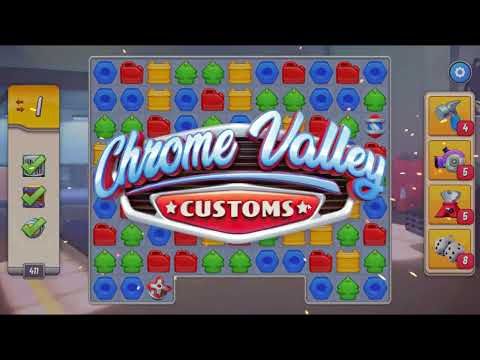 Video guide by skillgaming: Chrome Valley Customs Level 411 #chromevalleycustoms