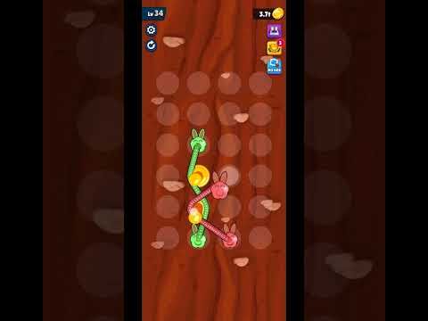 Video guide by XQB GAMING: Twisted Tangle Level 34 #twistedtangle