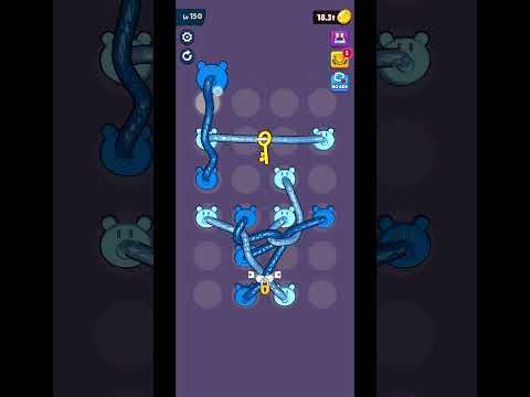Video guide by XQB GAMING: Twisted Tangle Level 150 #twistedtangle