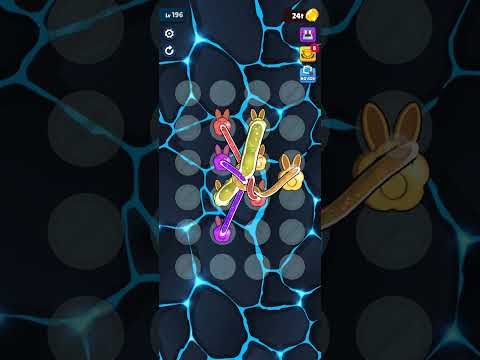 Video guide by XQB GAMING: Twisted Tangle Level 196 #twistedtangle
