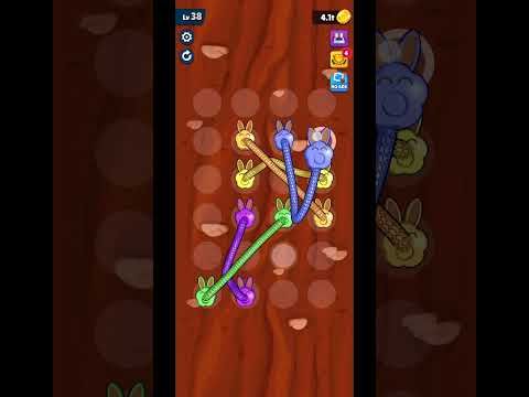 Video guide by XQB GAMING: Twisted Tangle Level 38 #twistedtangle
