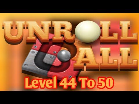 Video guide by Usman Gaming: Unroll Ball Level 44 #unrollball