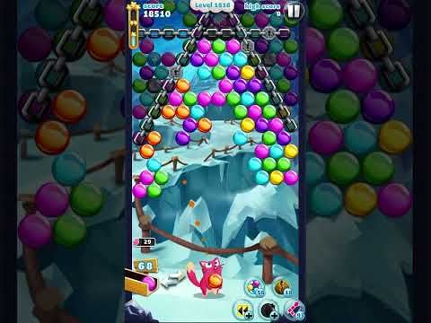 Video guide by IOS Fun Games: Bubble Mania Level 1518 #bubblemania