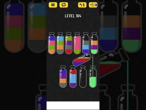Video guide by Mobile games: Soda Sort Puzzle Level 164 #sodasortpuzzle