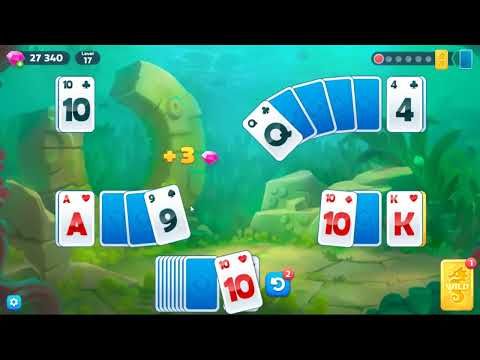 Video guide by skillgaming: Fishdom Solitaire Level 17 #fishdomsolitaire