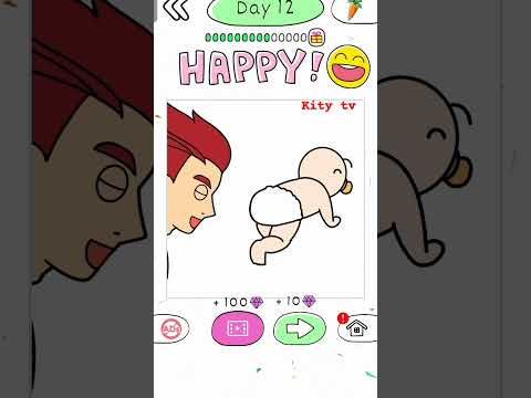 Video guide by Kity Tv: Draw Happy Queen Level 12 #drawhappyqueen