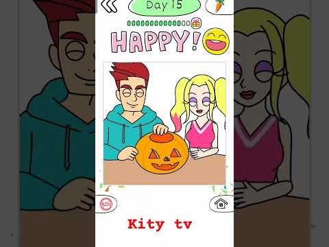 Video guide by Kity Tv: Draw Happy Queen Level 15 #drawhappyqueen