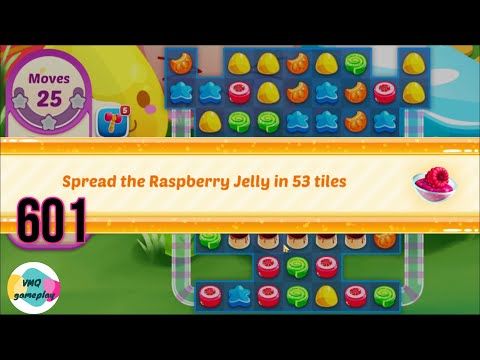 Video guide by VMQ Gameplay: Jelly Juice Level 601 #jellyjuice
