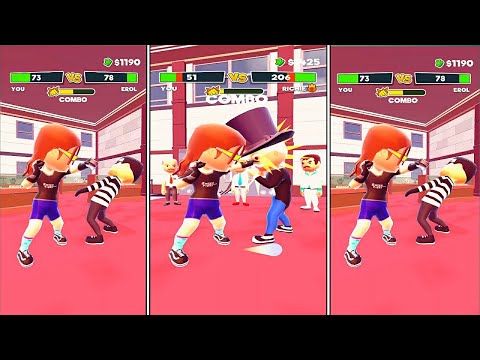 Video guide by Jzuda Games: Swipe Fight! Level 51-57 #swipefight