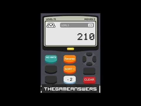Video guide by TheGameAnswers: Calculator 2: The Game Level 72 #calculator2the