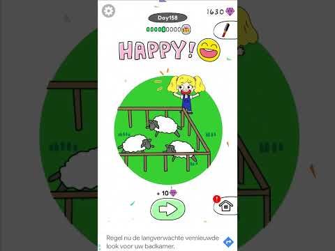 Video guide by RebelYelliex Gaming: Draw Happy Puzzle Level 158 #drawhappypuzzle