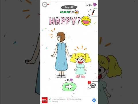 Video guide by KewlBerries: Draw Happy Puzzle Level 159 #drawhappypuzzle
