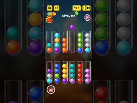 Video guide by Gaming ZAR Channel: Ball Sort Puzzle 2021 Level 151 #ballsortpuzzle