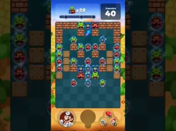 Video guide by icaros: Dr. Mario World  - Level 79 #drmarioworld