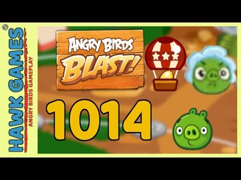 Video guide by Angry Birds Gameplay: Angry Birds Blast Level 1014 #angrybirdsblast