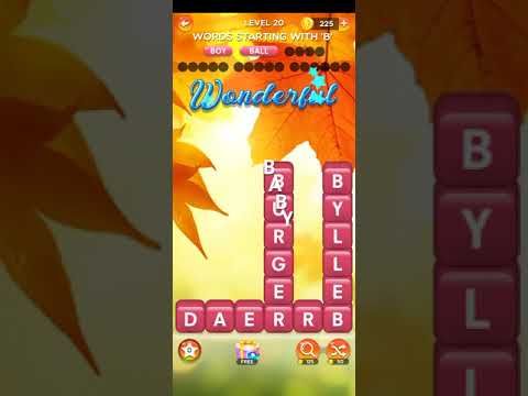 Video guide by Go Answer: Crush Words Level 20 #crushwords