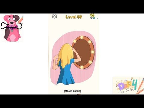 Video guide by Nishh Gaming: Mirror Draw!  - Level 58 #mirrordraw