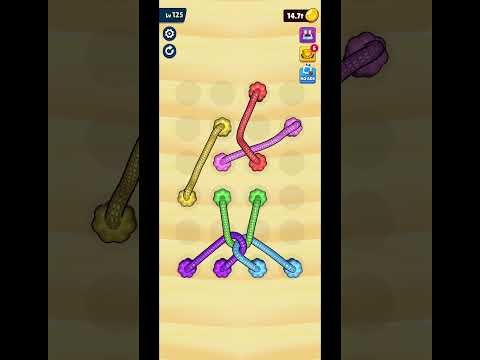 Video guide by XQB GAMING: Twisted Tangle Level 125 #twistedtangle