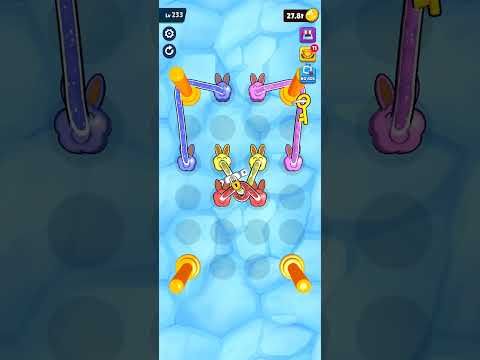 Video guide by XQB GAMING: Twisted Tangle Level 233 #twistedtangle