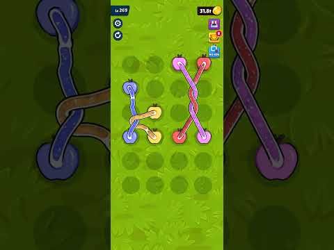 Video guide by XQB GAMING: Twisted Tangle Level 269 #twistedtangle