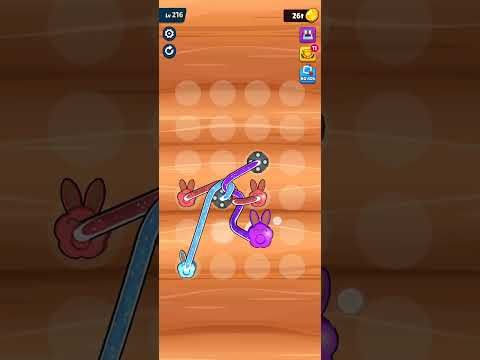 Video guide by XQB GAMING: Twisted Tangle Level 216 #twistedtangle