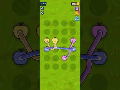 Video guide by XQB GAMING: Twisted Tangle Level 264 #twistedtangle