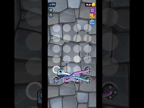 Video guide by XQB GAMING: Twisted Tangle Level 159 #twistedtangle