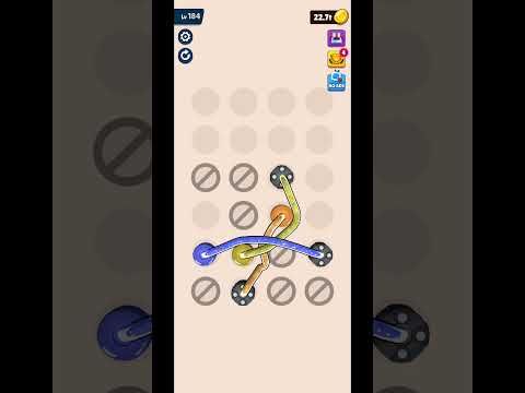 Video guide by XQB GAMING: Twisted Tangle Level 184 #twistedtangle