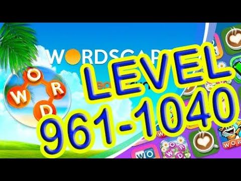 Video guide by Tongzkey Tv: Wordscapes Level 961 #wordscapes