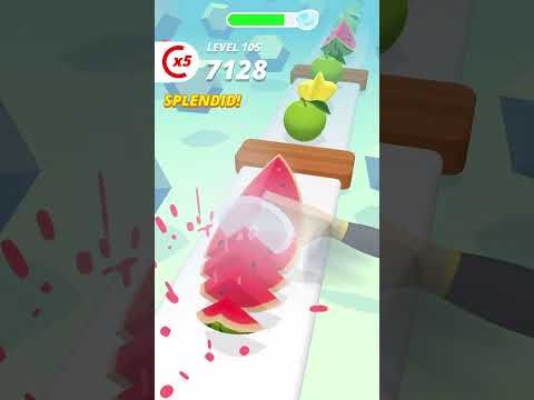 Video guide by Paras Gaming: Perfect Slices Level 105 #perfectslices