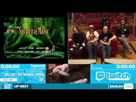 Video guide by Games Done Quick: Secret of Mana Part 125 #secretofmana