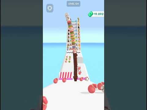 Video guide by BEST android GAMES: Ice cream run! Level 124 #icecreamrun