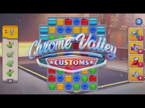 Video guide by skillgaming: Chrome Valley Customs Level 813 #chromevalleycustoms