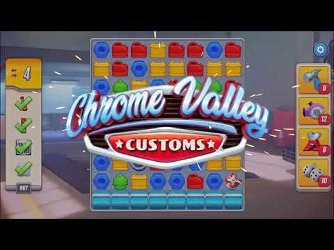 Video guide by skillgaming: Chrome Valley Customs Level 867 #chromevalleycustoms