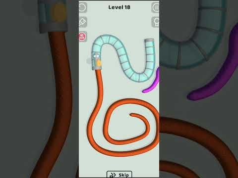 Video guide by Gameplay ZIBC: Tangled Snakes Level 16-20 #tangledsnakes