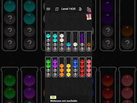 Video guide by etenia Productions: Ball Sort Color Water Puzzle Level 1435 #ballsortcolor