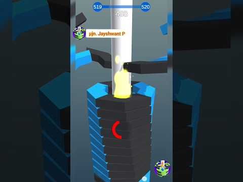 Video guide by μJn. Jayshwant P: Happy Stack Ball Level 519 #happystackball