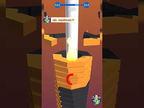 Video guide by μJn. Jayshwant P: Happy Stack Ball Level 513 #happystackball