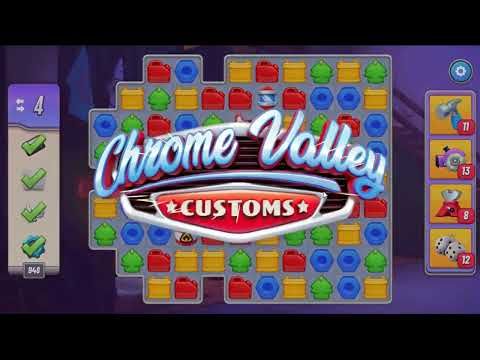 Video guide by skillgaming: Chrome Valley Customs Level 948 #chromevalleycustoms