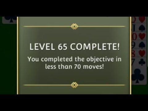 Video guide by SolitaireSavvy: Solitaire’ Level 65 #solitaire