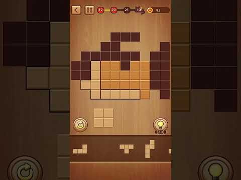 Video guide by Rdy2Game: Wood Block Level 20 #woodblock