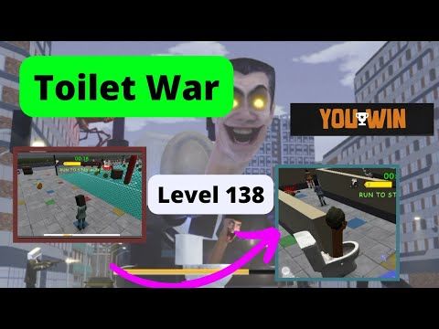 Video guide by Aryana tutor: Toilet War Level 138 #toiletwar
