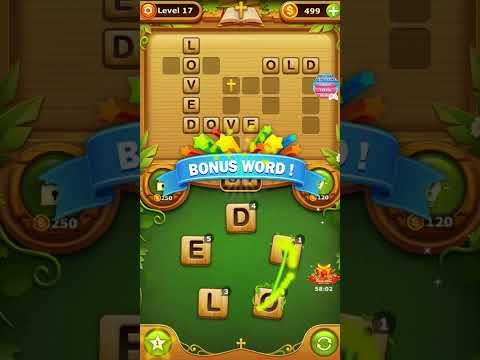 Video guide by RebelYelliex: Bible Word Cross Level 17 #biblewordcross