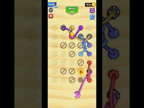Video guide by XQB GAMING: Twisted Tangle Level 26 #twistedtangle