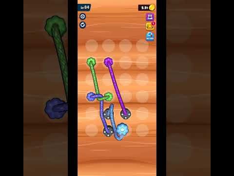 Video guide by XQB GAMING: Twisted Tangle Level 84 #twistedtangle