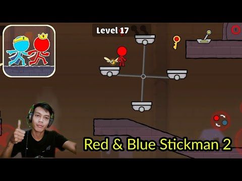 Video guide by INDO TUTORIAL: Red and Blue Stickman 2 Level 1 #redandblue