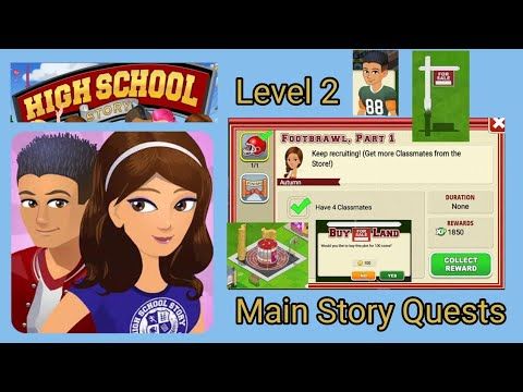 Video guide by J3nnie GaMing ??: High School Story Part 17 - Level 2 #highschoolstory