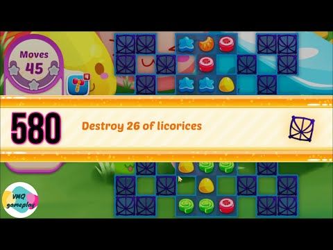 Video guide by VMQ Gameplay: Jelly Juice Level 580 #jellyjuice