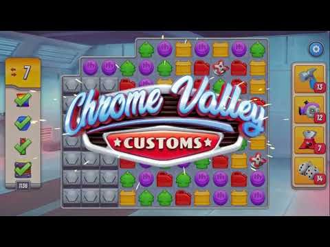 Video guide by skillgaming: Chrome Valley Customs Level 1136 #chromevalleycustoms